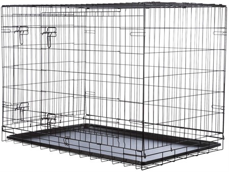 Stålbur 2-D, S: 64×54×48 cm, svart