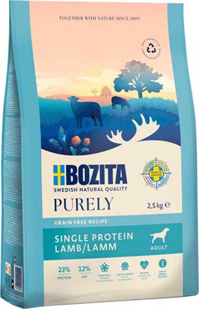 Bozita Purely Adult Lamb  2,5 kg