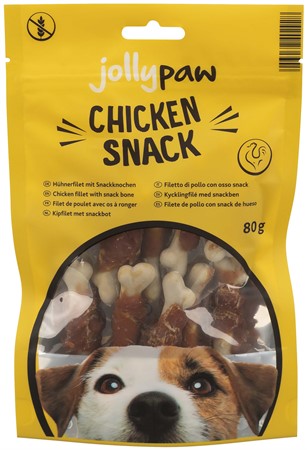 JP, Chicken Snack, med snacksben, 80 g
