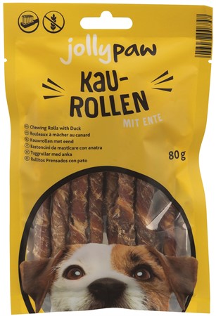 JP, Tuggrulle, vit, anka, 12 cm, 10 st./80 g