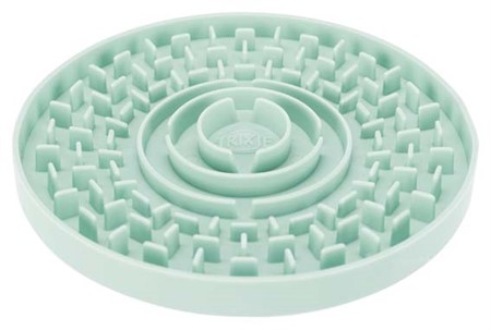 Junior Lick'n'Snack platta,  ø 15 cm, mint