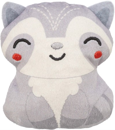 Kattlek, Tvättbjörn, plysch, catnip, 9 cm