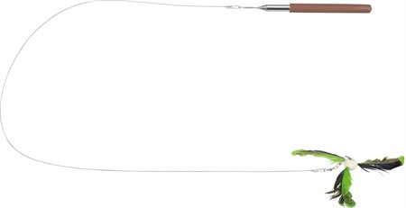 Kattlek, Teleskopspö, metall, 120 cm