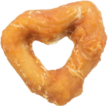 Denta Fun Hjärta med kycklingbröst, bulk, 6 cm, 20 g