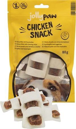 JP, kyckling Snack, med tuggstrips, 50 g