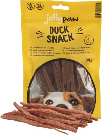 JP, Duck Snack, med ankfilè, 80 g