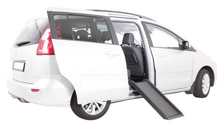 Ramp Petwalk, 38 x 100 cm, plast, svart, upp till 50 kg